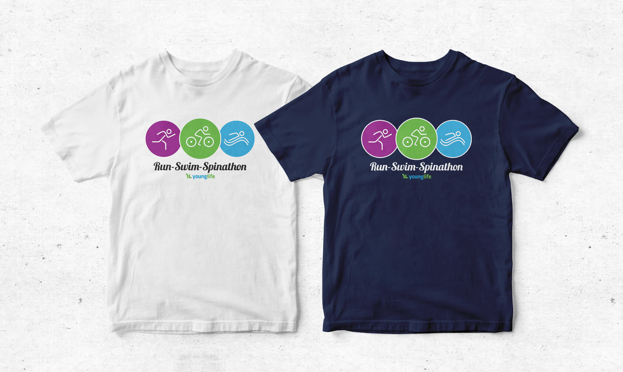 Run Swim Spinathon T-Shirt