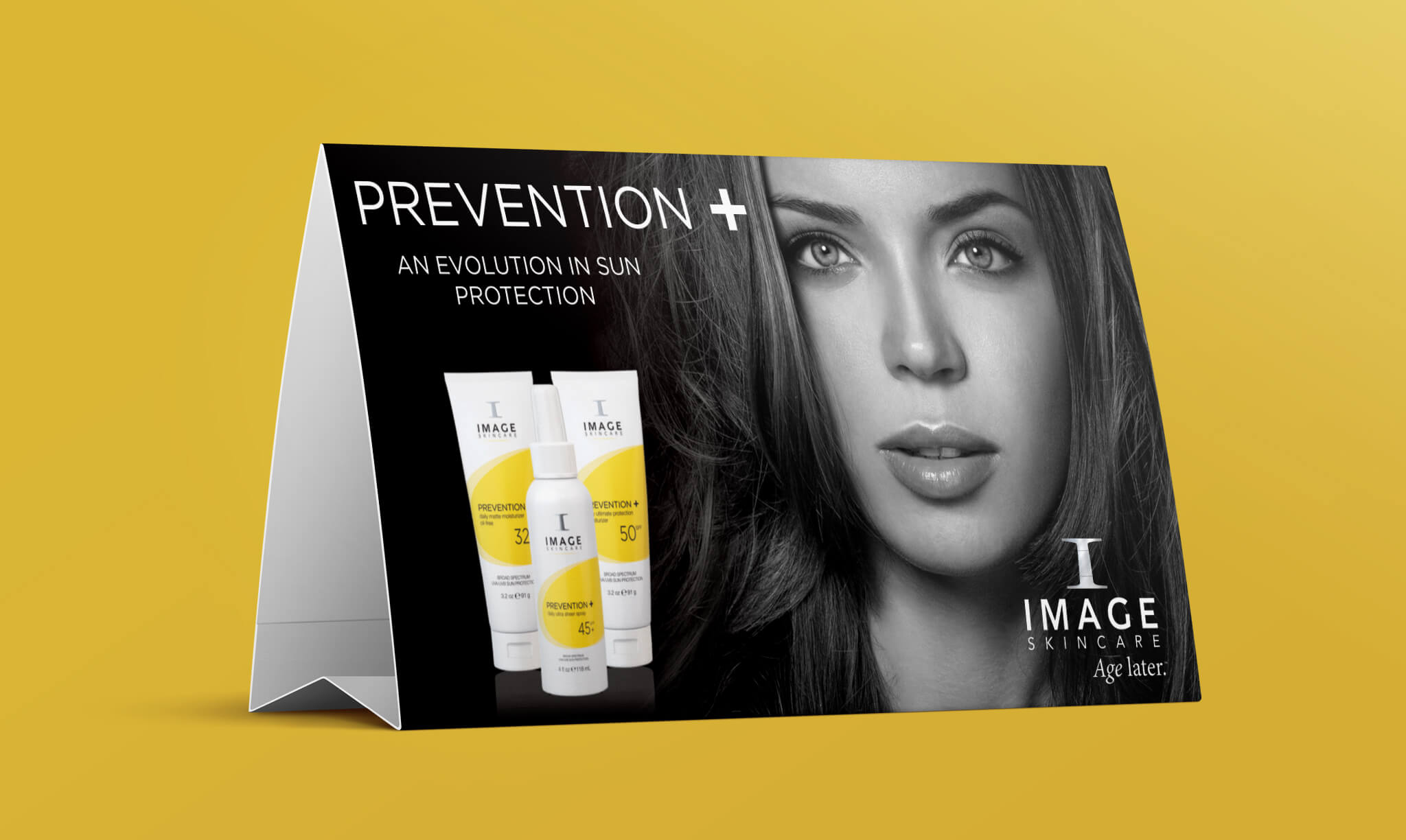 Image Skincare Table Tent