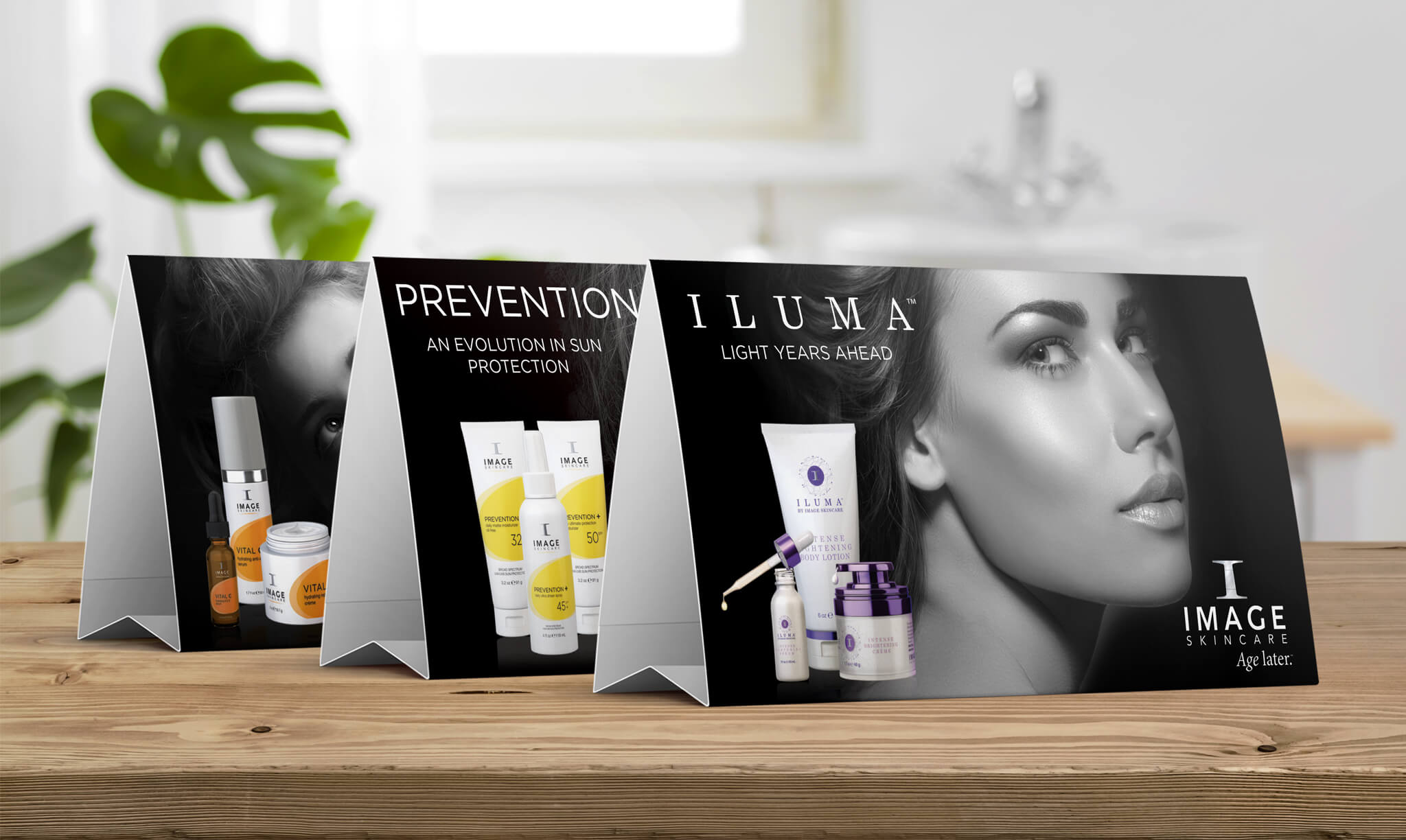 Image Skincare Table Tent