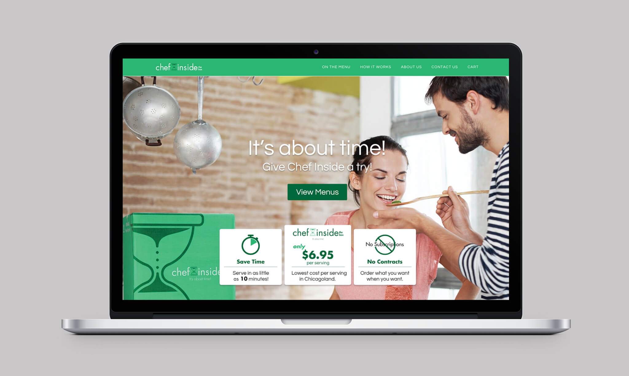 Chef Inside the Box Website Home