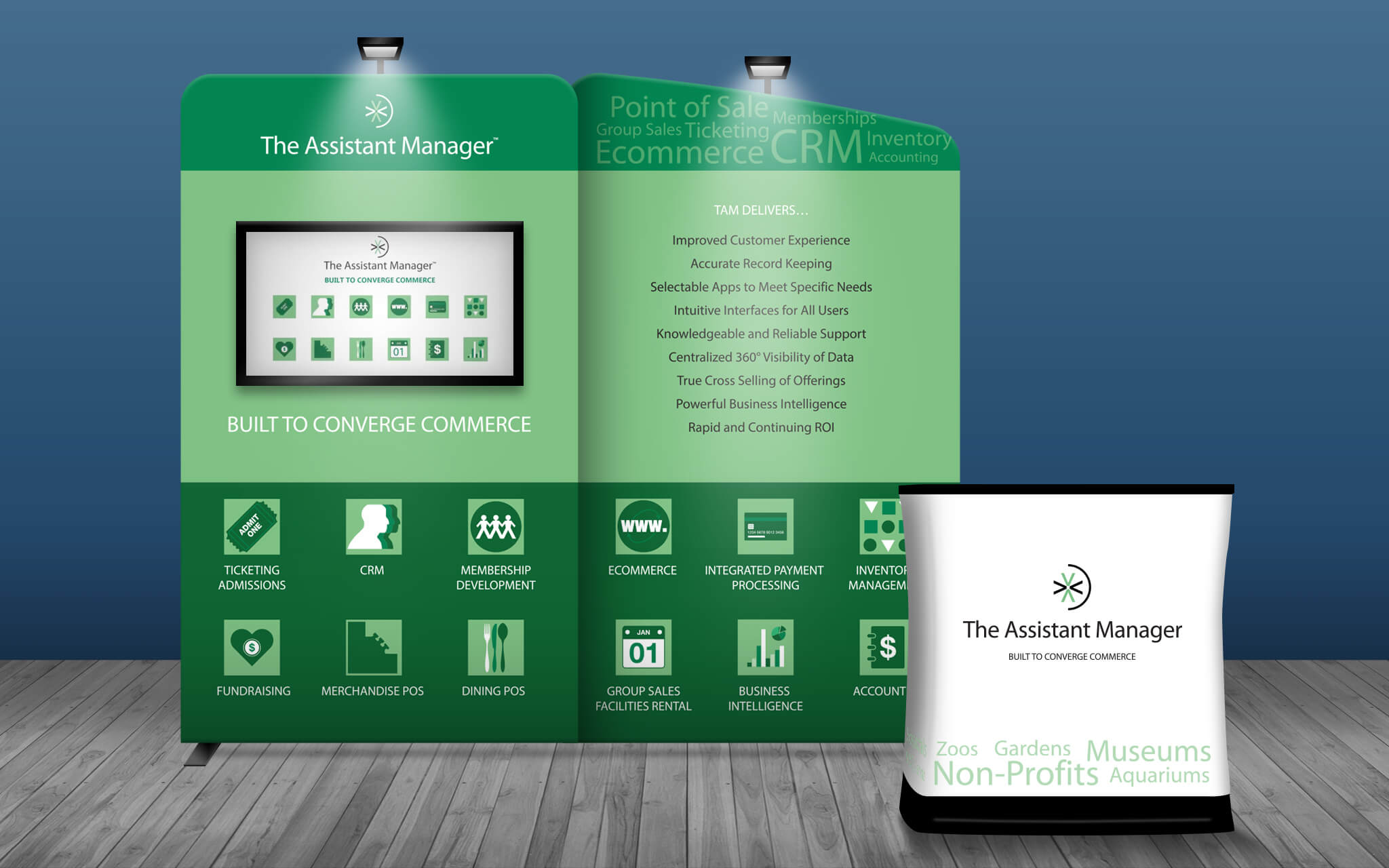 Lode Data System Tradeshow Booth