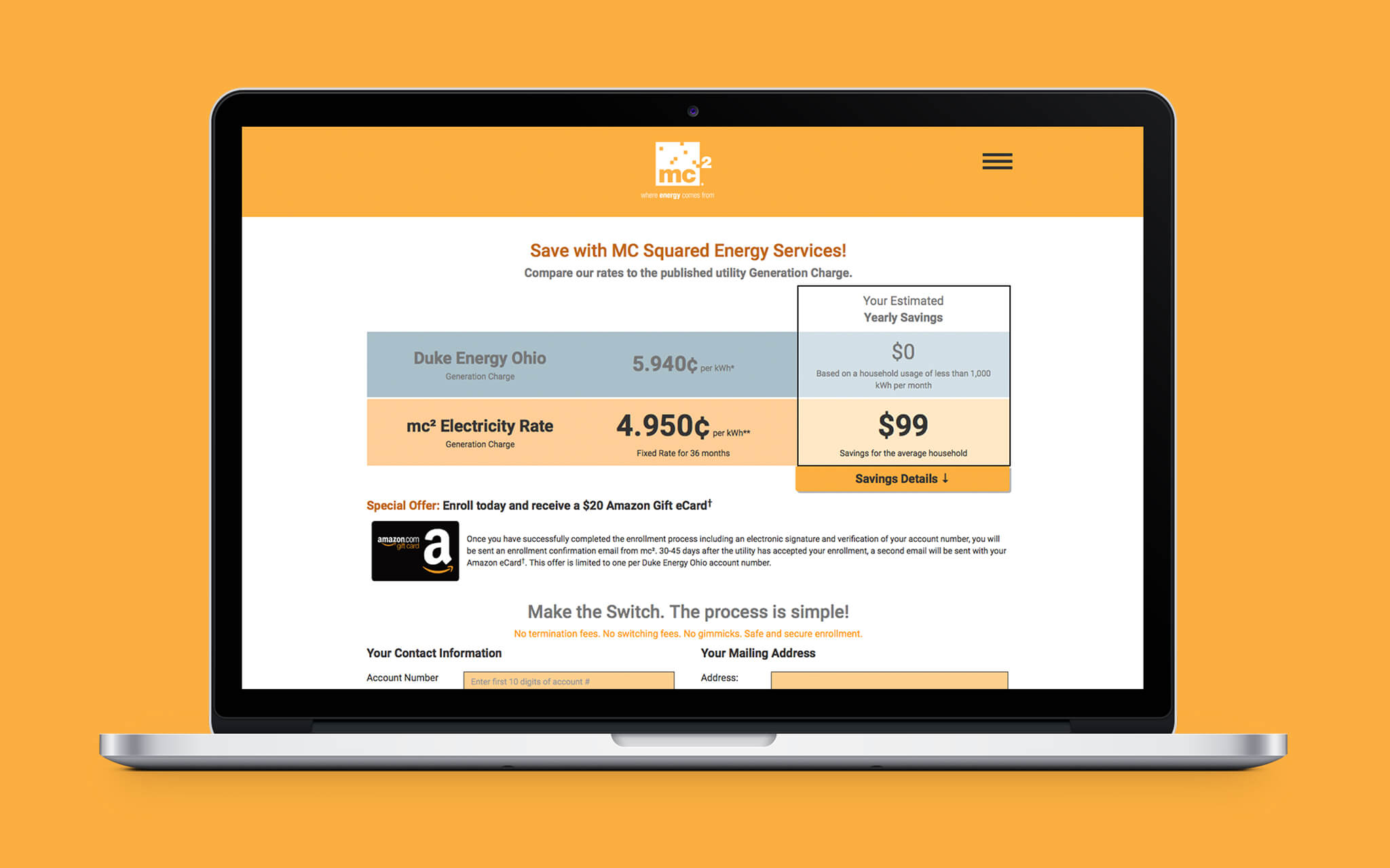 MC2 Energy Services Website