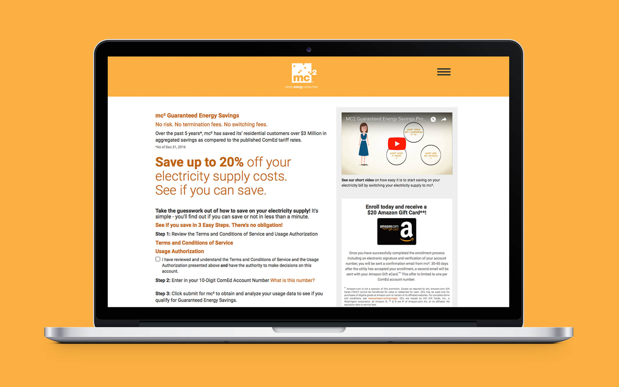 MC2 Energy Services Website