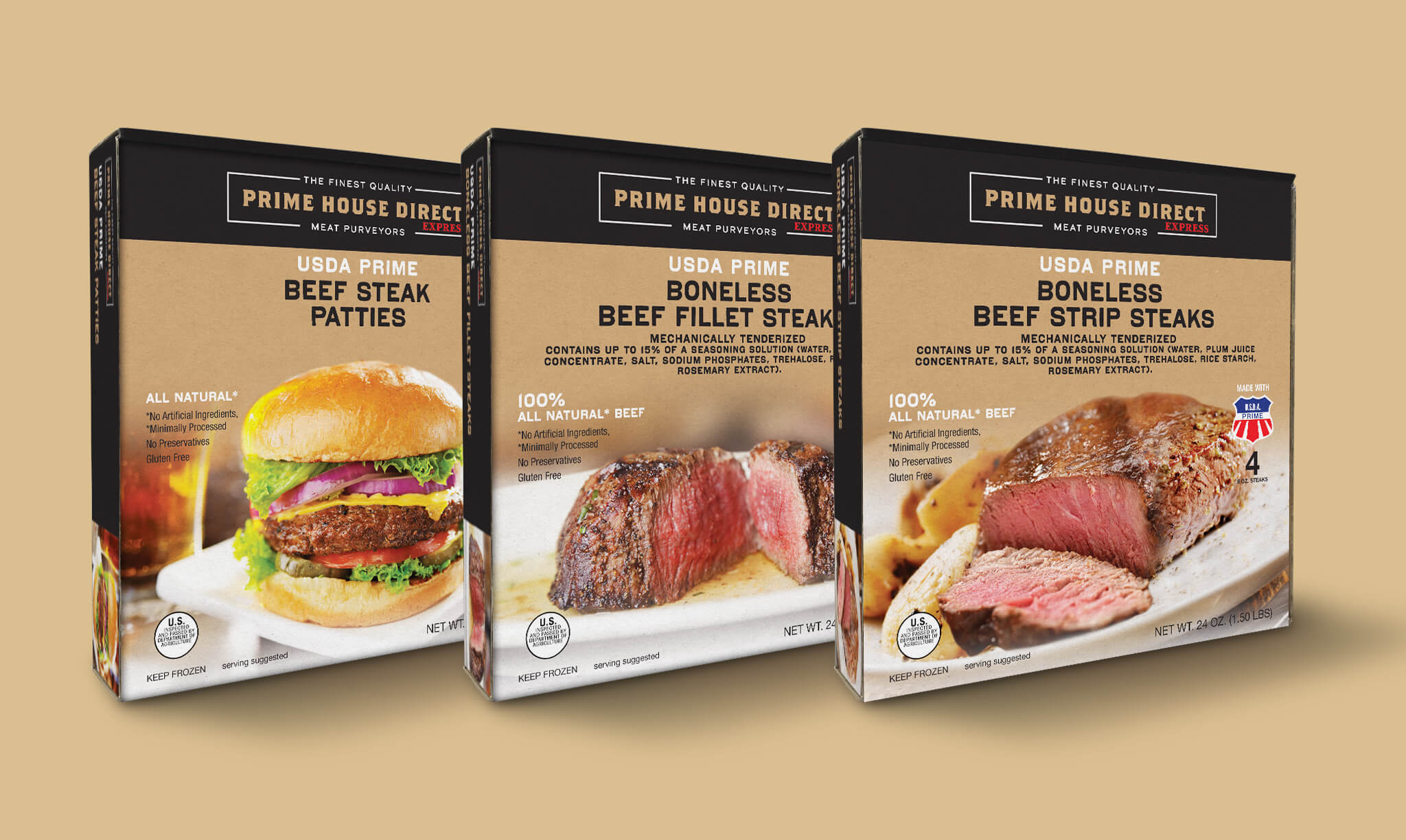 Prime House Direct Express Retail Product Packaging