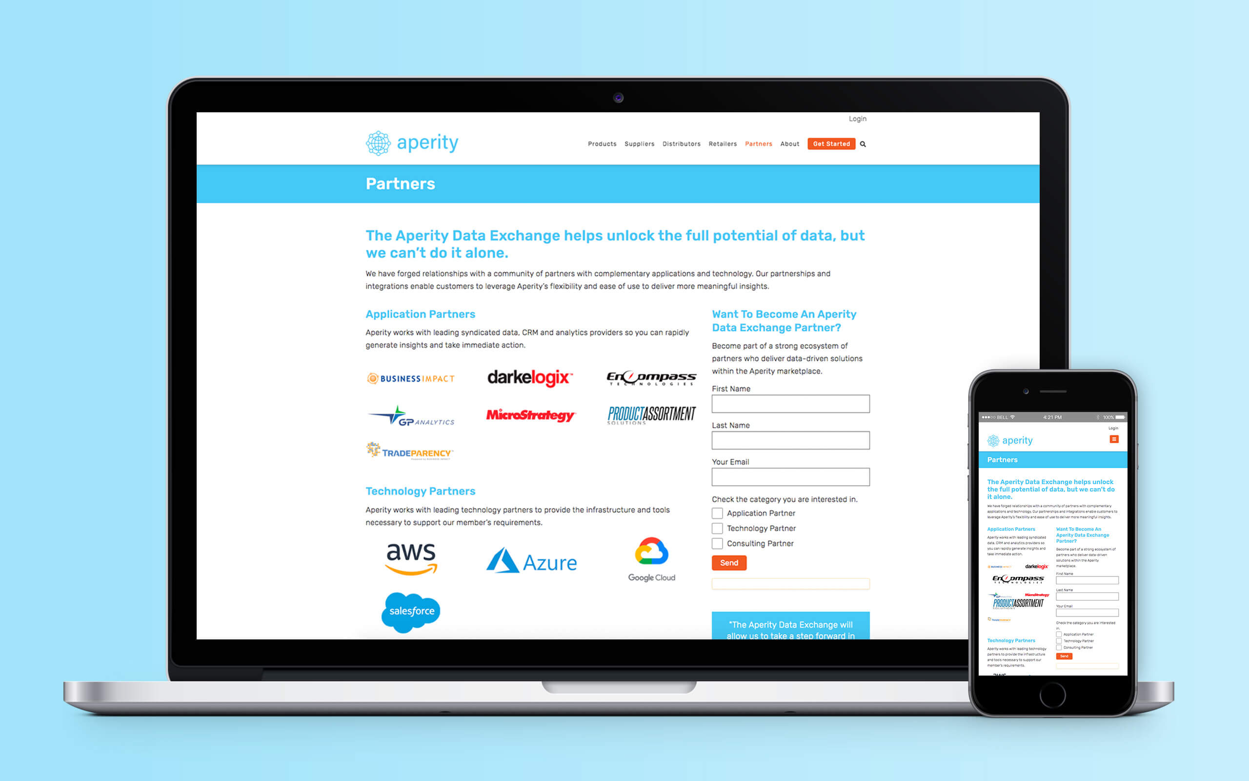 Aperity Website Partners