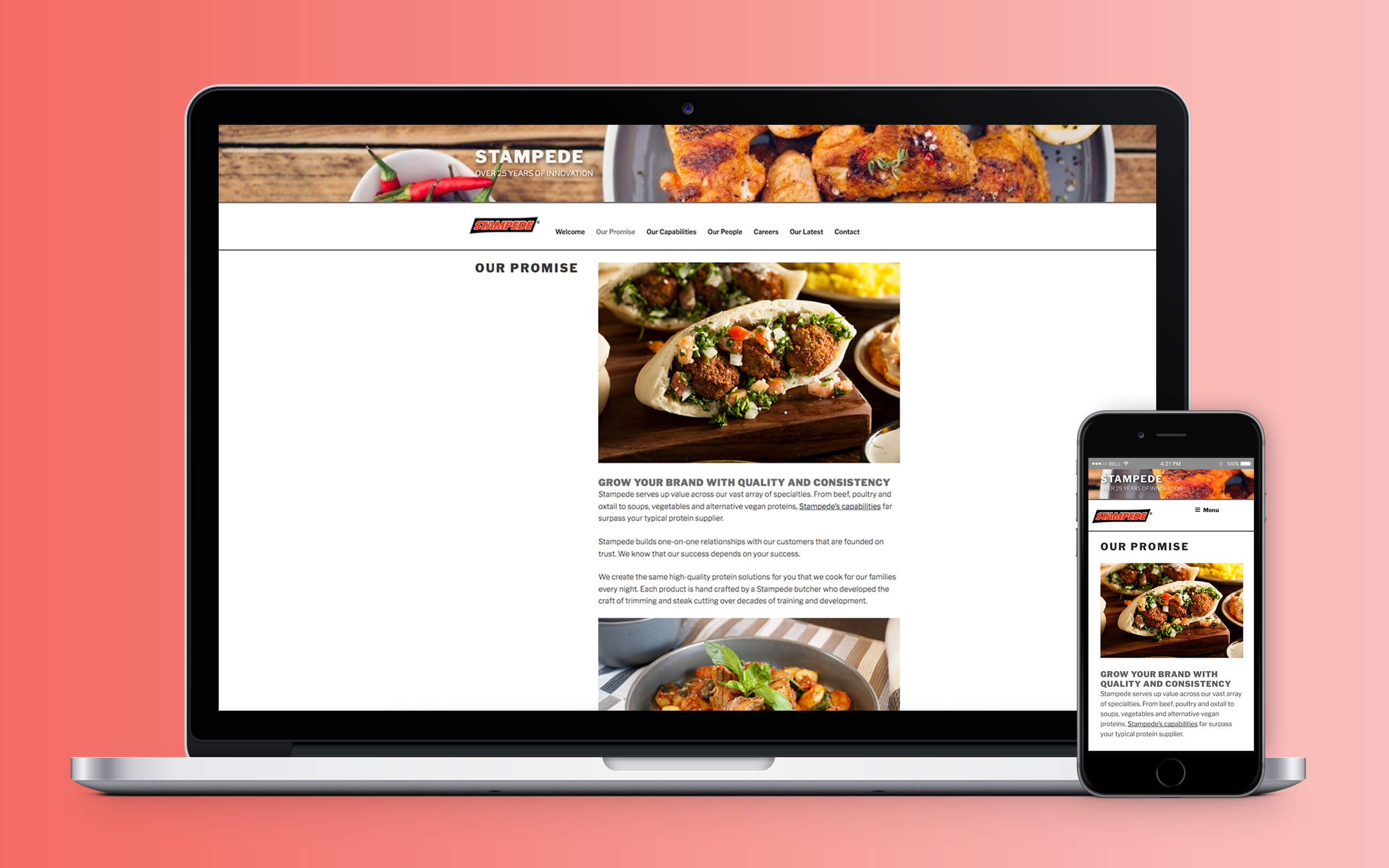 Stampede Meat Website Our Promise