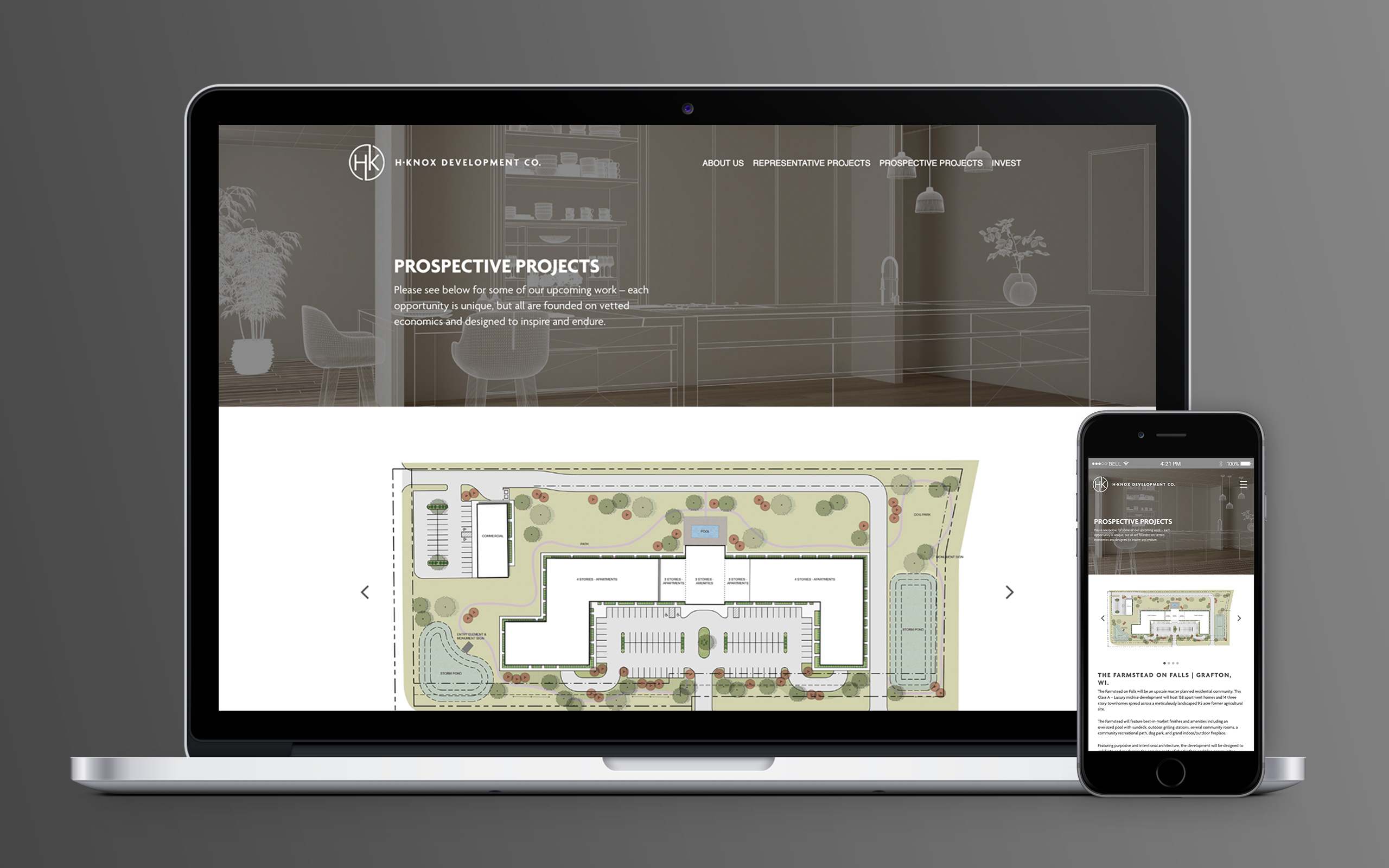 HKnox Development Website Prospective Projects Page